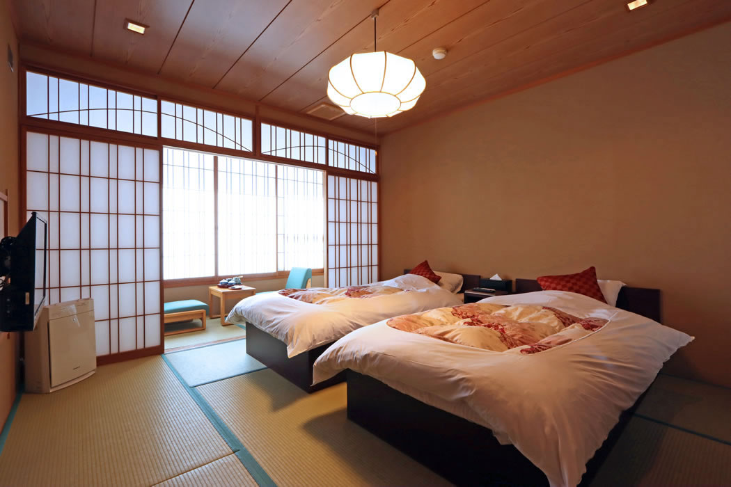 ツインベッド和室